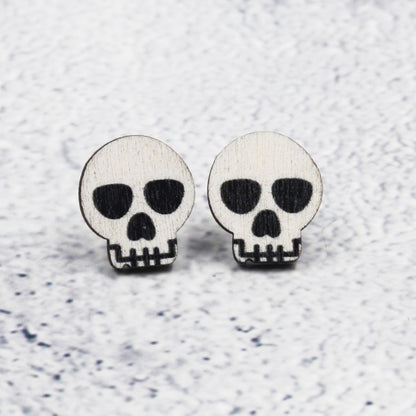 Halloween Bat Stud Earrings – Spooky Chic