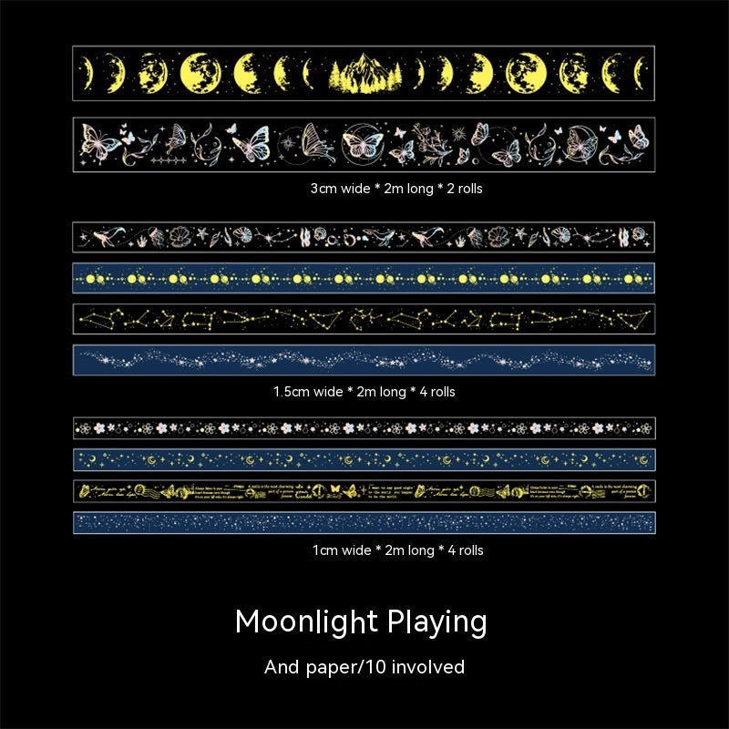 Japanese Paper Tape Set – Starry Celestial Designs
