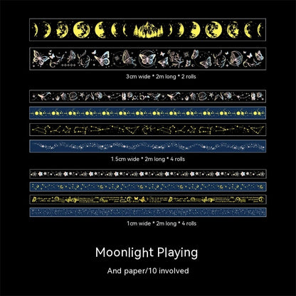 Japanese Paper Tape Set – Starry Celestial Designs