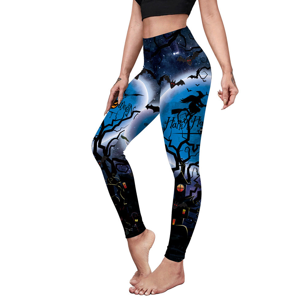 Women's Halloween Bat Leggings – Yoga & Fitness