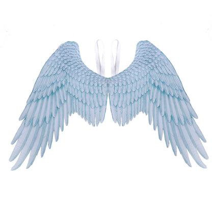 Halloween Angel Wings – Oversized Black & White