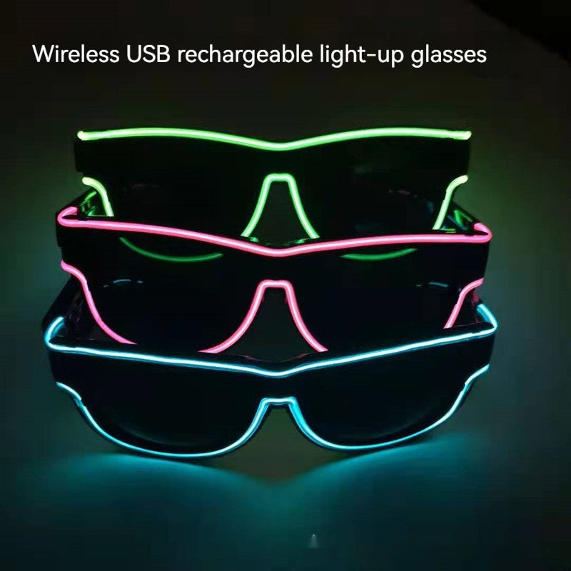 Luminous Party Glasses – Flashing LED Fun