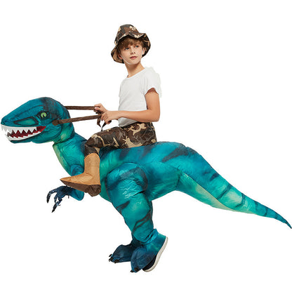 Funny Dinosaur Costume – Halloween Inflatable Suit