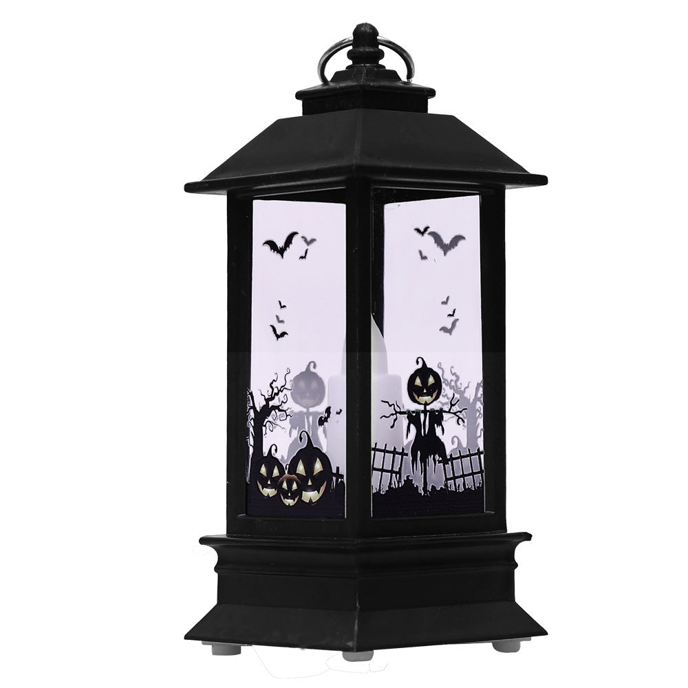 Spooky Halloween Pumpkin LED Lamp