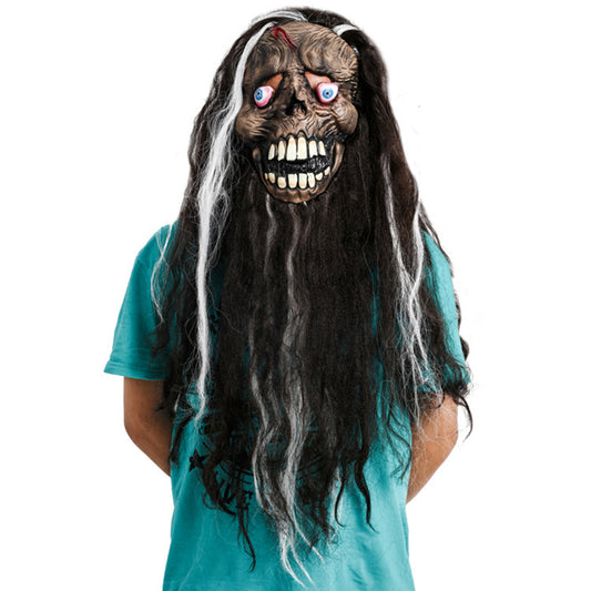 Horror Beard Hood Mask – Full Head Halloween Prop