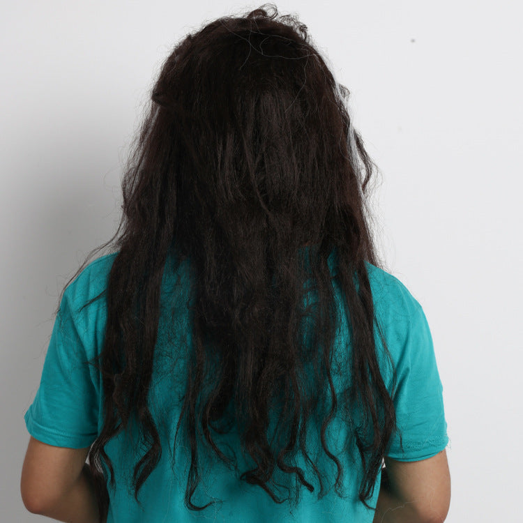 Horror Beard Hood Mask – Full Head Halloween Prop