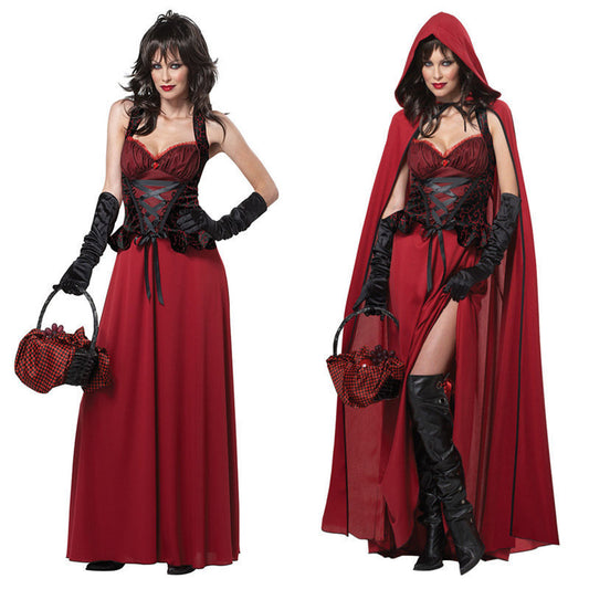 Women's Game-Themed Halloween Costume – Polyester Set
