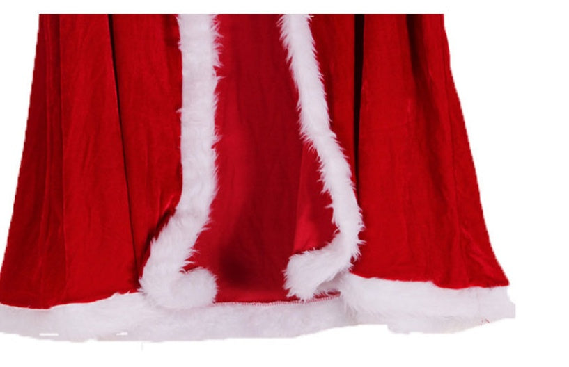 Halloween & Christmas Flannel Cape with Hood