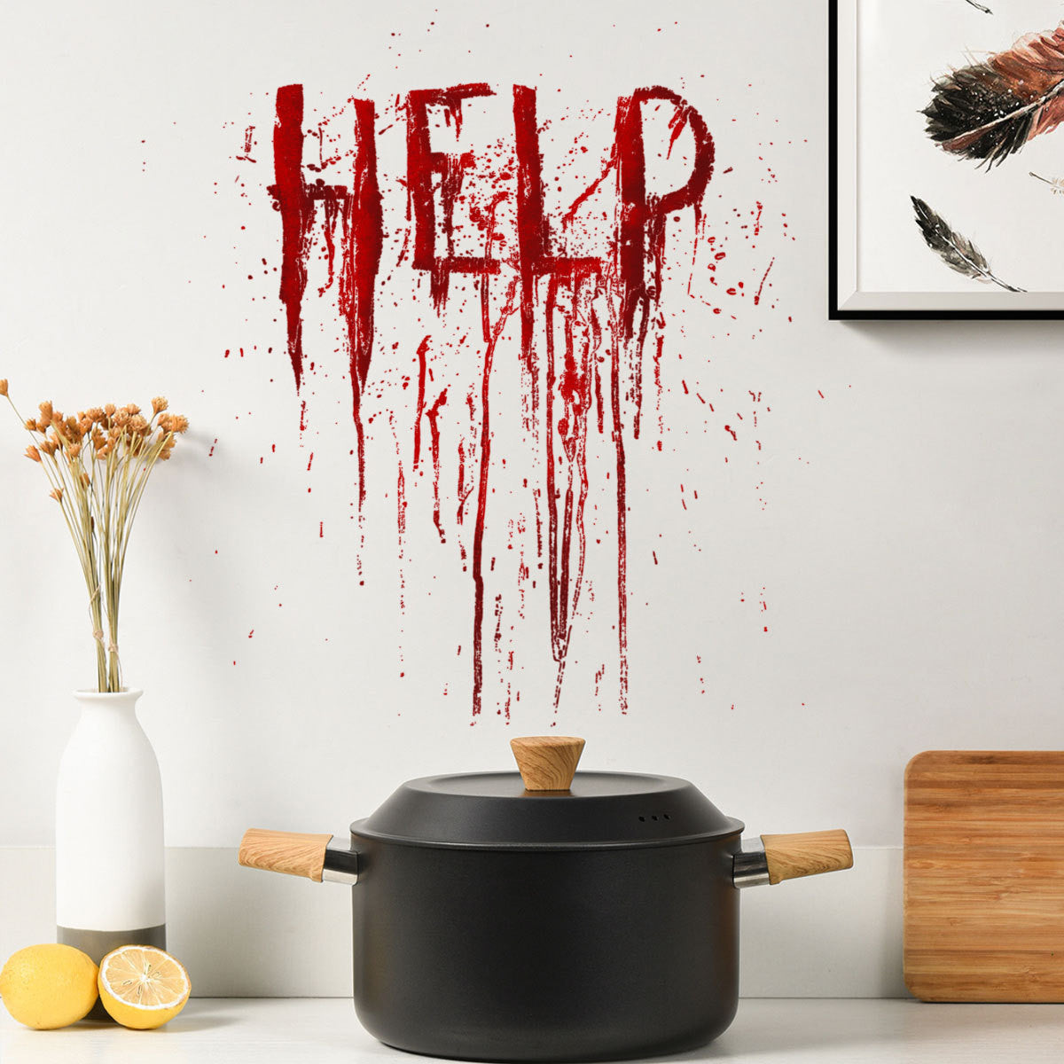 Halloween Removable Wall Sticker – Waterproof Decor
