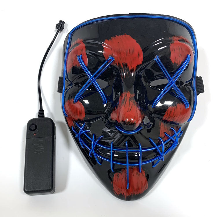 Halloween LED Mask – Luminous Flashing Light Up