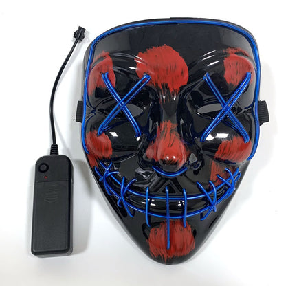 Halloween LED Mask – Luminous Flashing Light Up