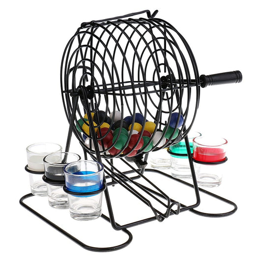 Bingo Lottery Game Set – 48 Balls + 6 Cups