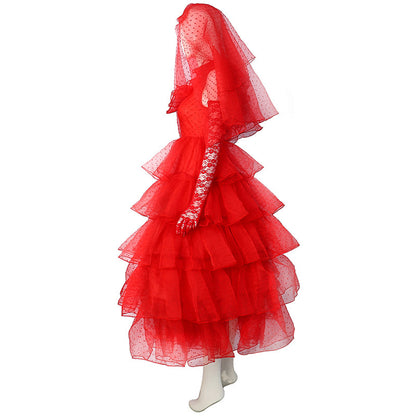 Beetlejuice Cosplay Wedding Dress for Kids