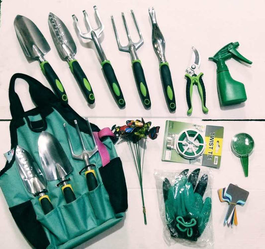 13-Piece Aluminum Alloy Garden Tool Set