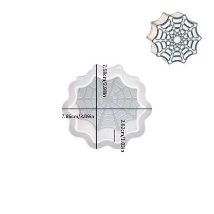 Halloween Silicone Candle Mold – Ghost & Pumpkin Shapes