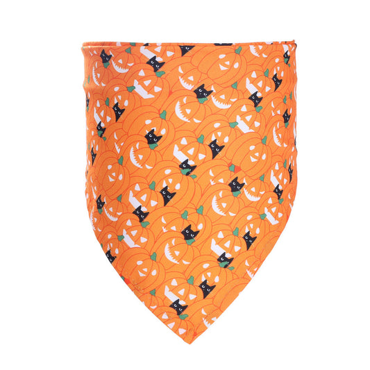 Halloween Pet Bandana – Triangular Saliva Towel