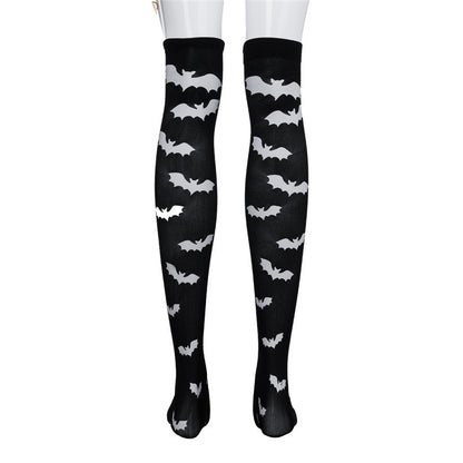 Halloween Bat Knee-High Socks
