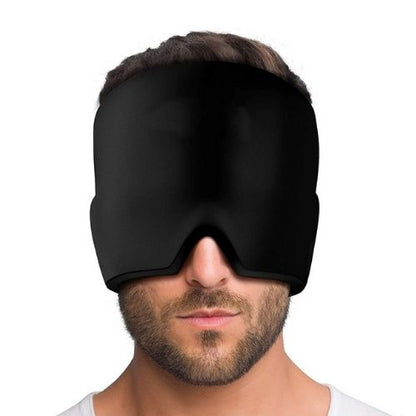Migraine Relief Cooling Cap Cold Therapy Headache Mask Gel Ice Cap