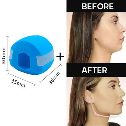 Jawline Trainer Silicone Chew Exerciser Face Muscle Jaw Strength Tool