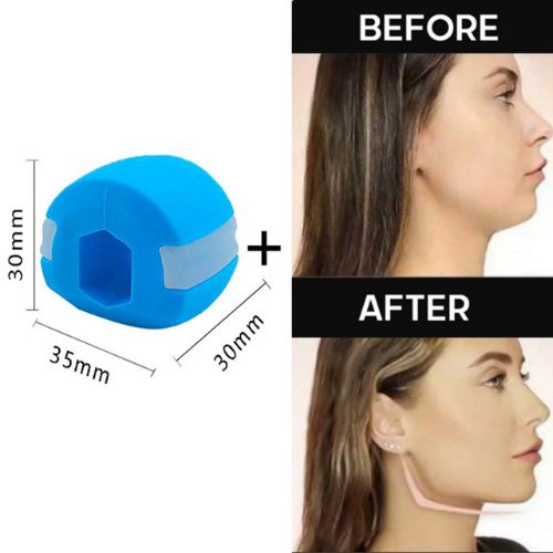 Jawline Trainer Silicone Chew Exerciser Face Muscle Jaw Strength Tool
