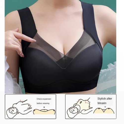 High Support Sports Bra Seamless Breathable Anti Bounce Workout Bra
