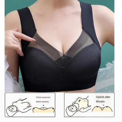 High Support Sports Bra Seamless Breathable Anti Bounce Workout Bra