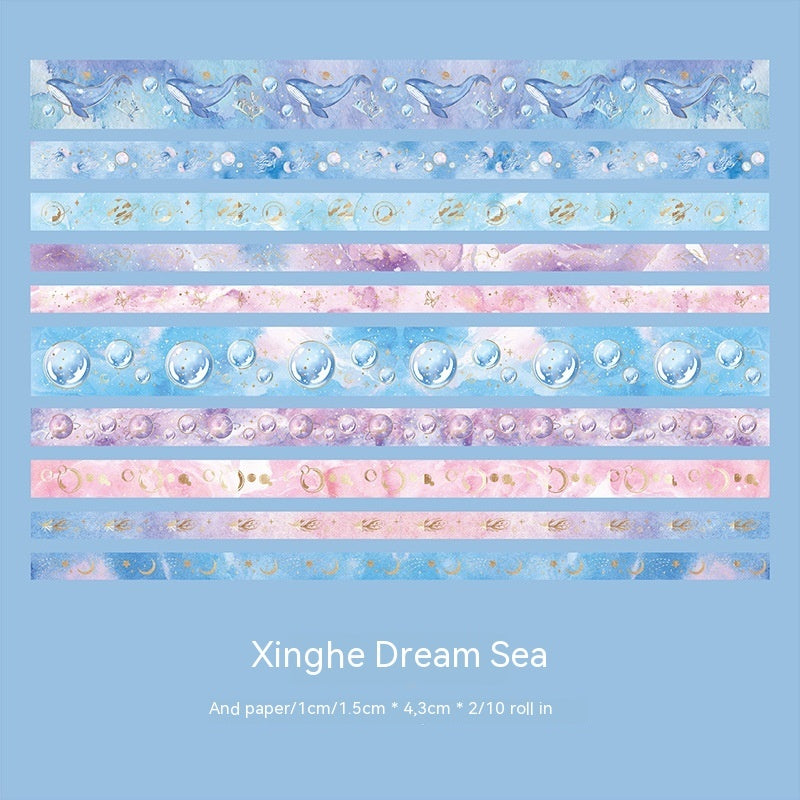 Japanese Paper Tape Set – Starry Celestial Designs
