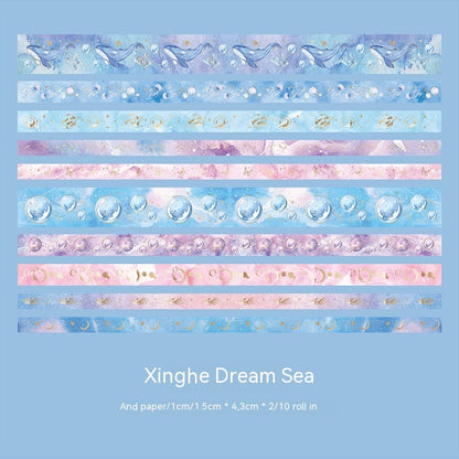Japanese Paper Tape Set – Starry Celestial Designs