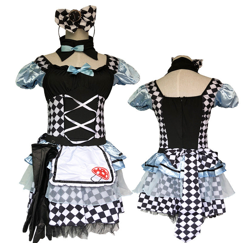 Halloween Fantasy Alisha Costume Dress – Blue