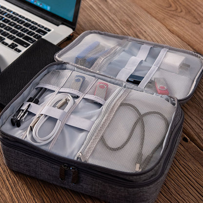 Portable Waterproof Travel Electronics Organizer Bag