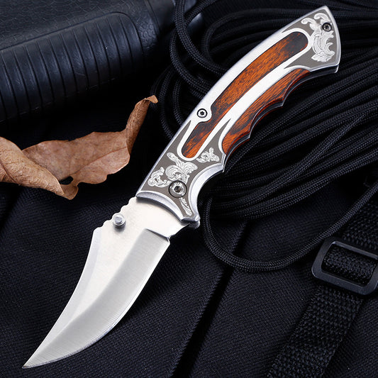 Portable Outdoor Folding Survival Knife – Durable