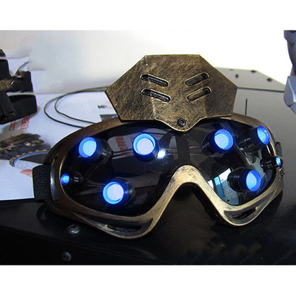 Halloween Luminous Goggles – Punk Party Accessory