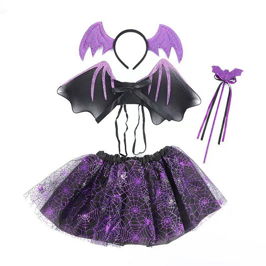 Halloween Kids Party Costume – Fun 4-Piece Set
