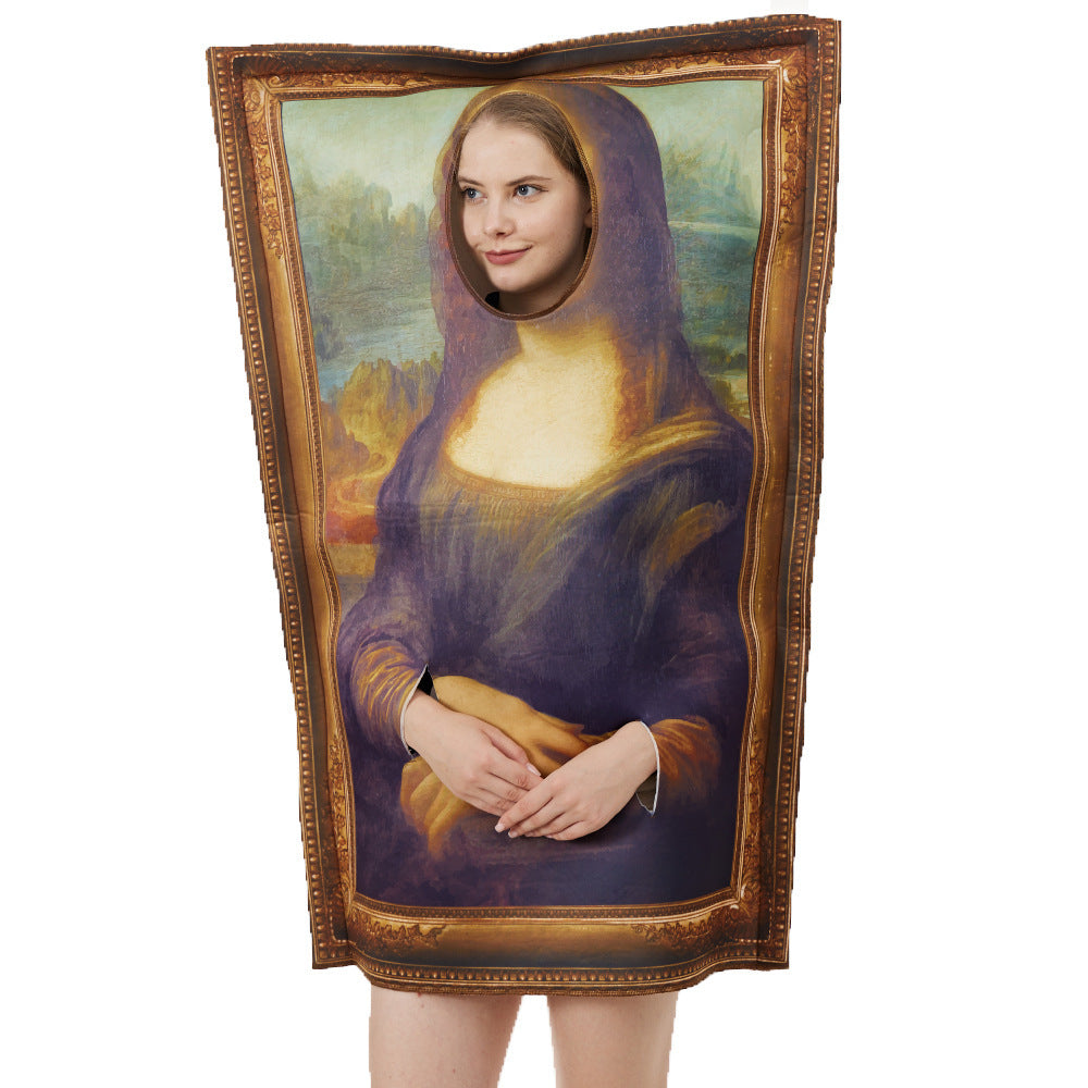 Halloween Art Jumpsuit – Fun Party Performance Costume