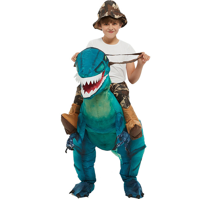 Funny Dinosaur Costume – Halloween Inflatable Suit
