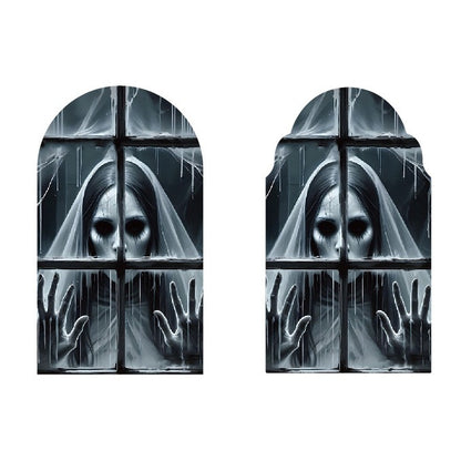 Halloween Ghost Holographic Mirror Decoration