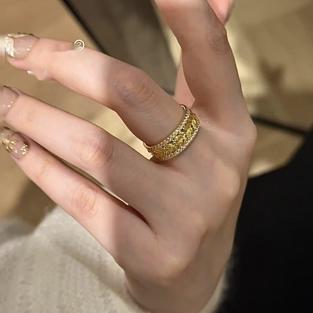 Women's New Light Luxury Minority Unique Advanced Ring
