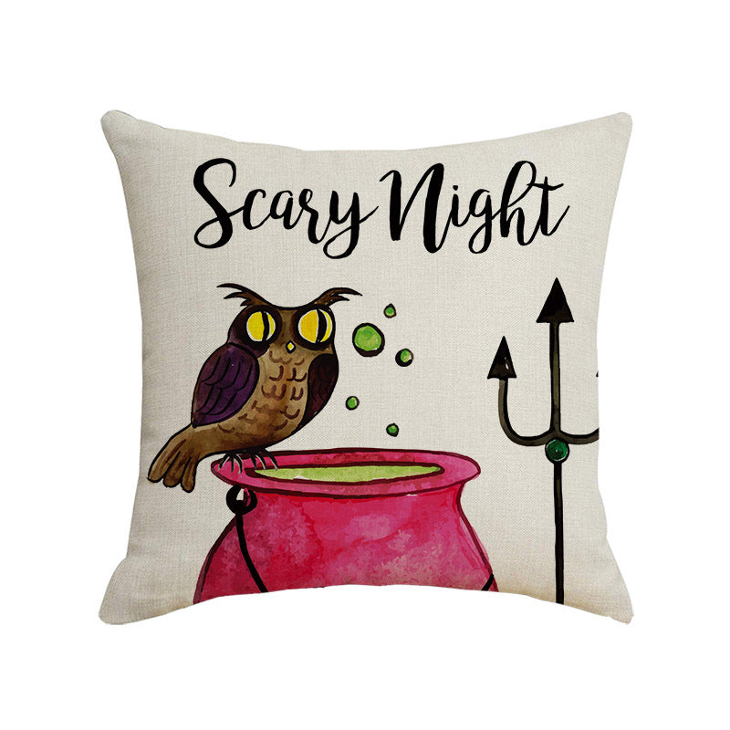 Halloween Digital Print Decorative Pillow