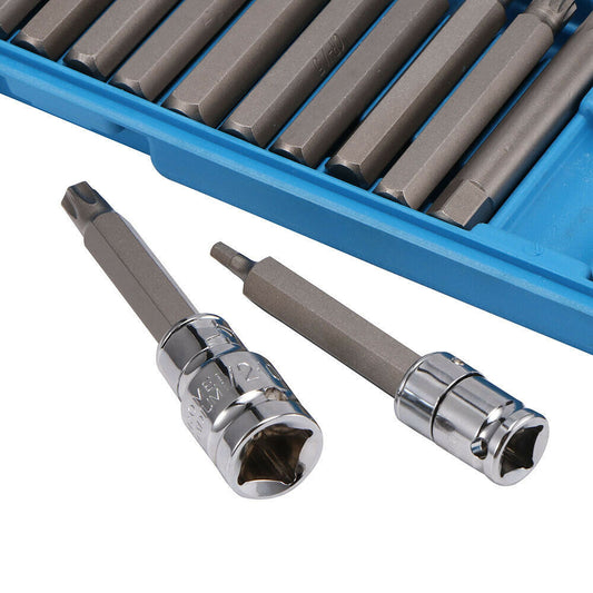 40-Piece Hexagonal Bit Head Auto Repair Tool Set – Star & Spline Screwdriver Set (Chrome Vanadium Alloy)