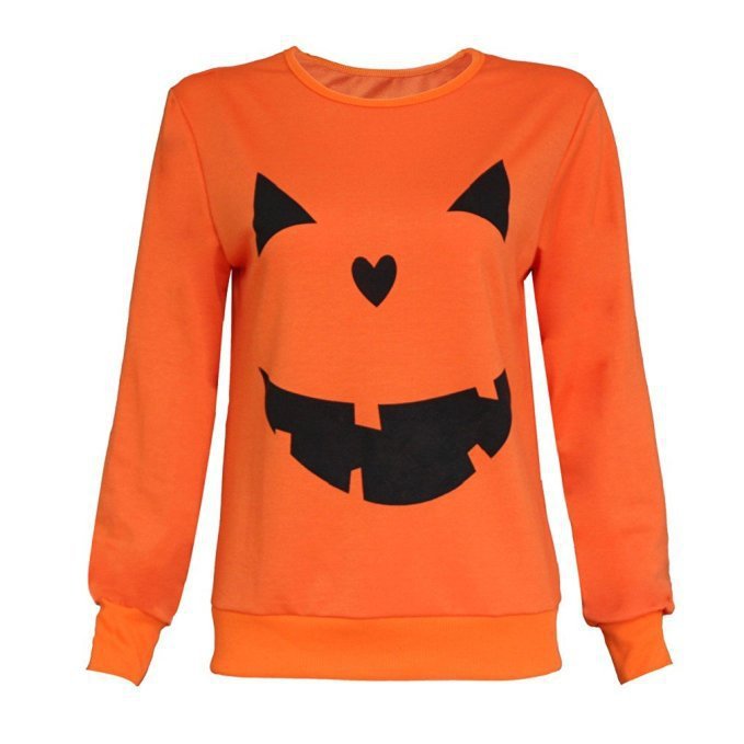 Halloween Pumpkin Sweater – Cozy & Festive