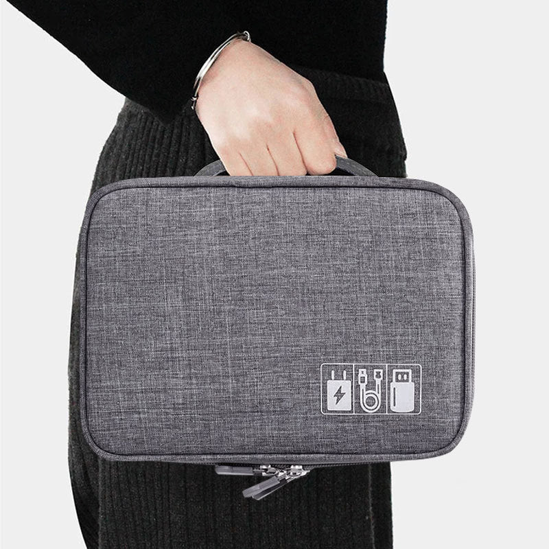 Portable Waterproof Travel Electronics Organizer Bag