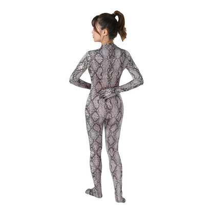 Green Python Halloween Bodysuit – Adults & Kids