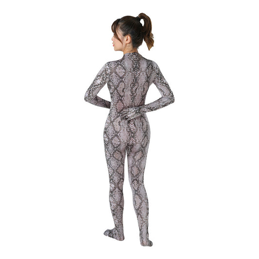 Green Python Halloween Bodysuit – Adults & Kids