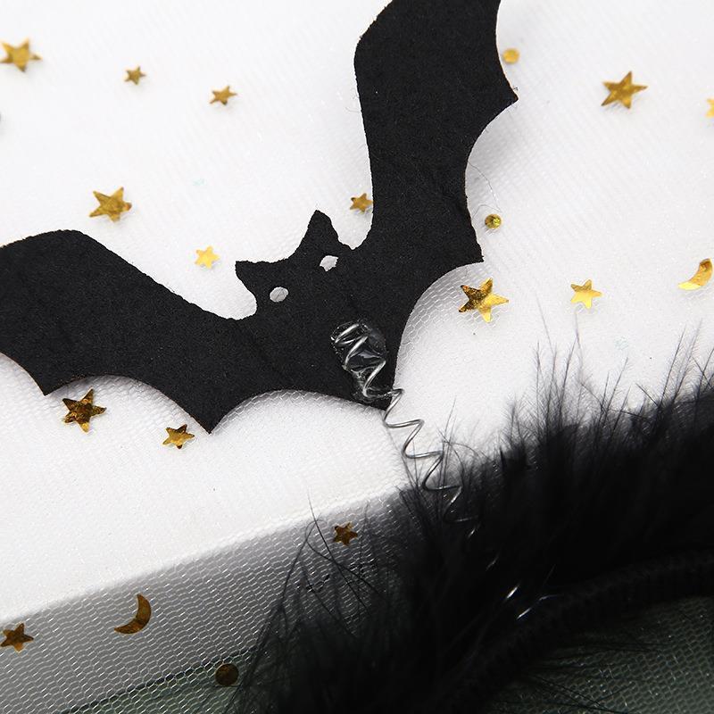 Halloween Black Bat Headband – Fun & Cute