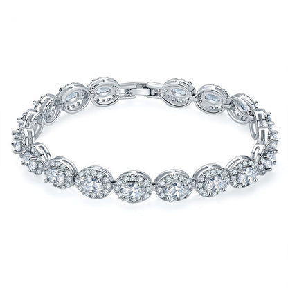 Women's Simple Fashion Hollowed-out Rhinestone Zircon Bracelet