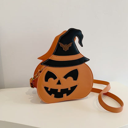 Halloween Pumpkin Shoulder Bag – Stylish & Cute