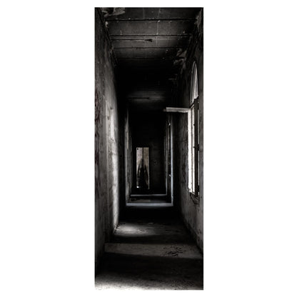 Spooky 3D Halloween Door Sticker – Waterproof & Large