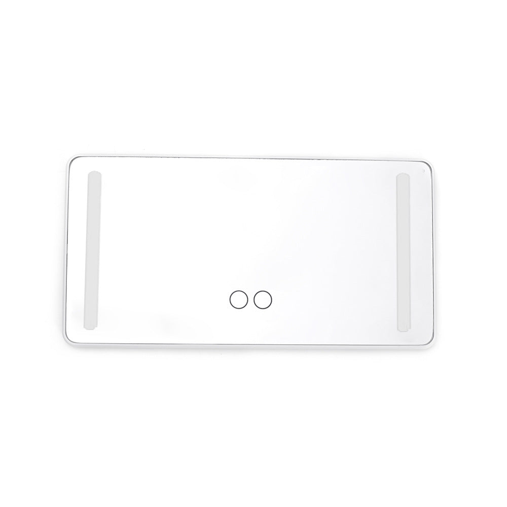 LED Car Makeup Mirror Portable Vanity Mirror with Adjustable Lighting