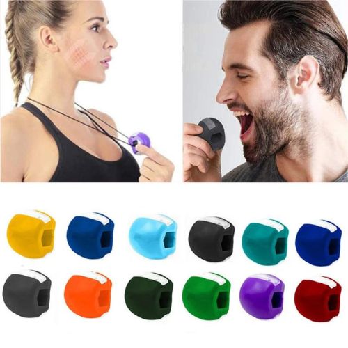 Jawline Trainer Silicone Chew Exerciser Face Muscle Jaw Strength Tool