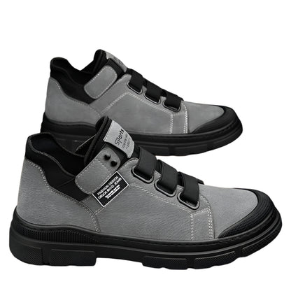Men’s Suede Winter Slip-Ons – Warm Casual Sneakers